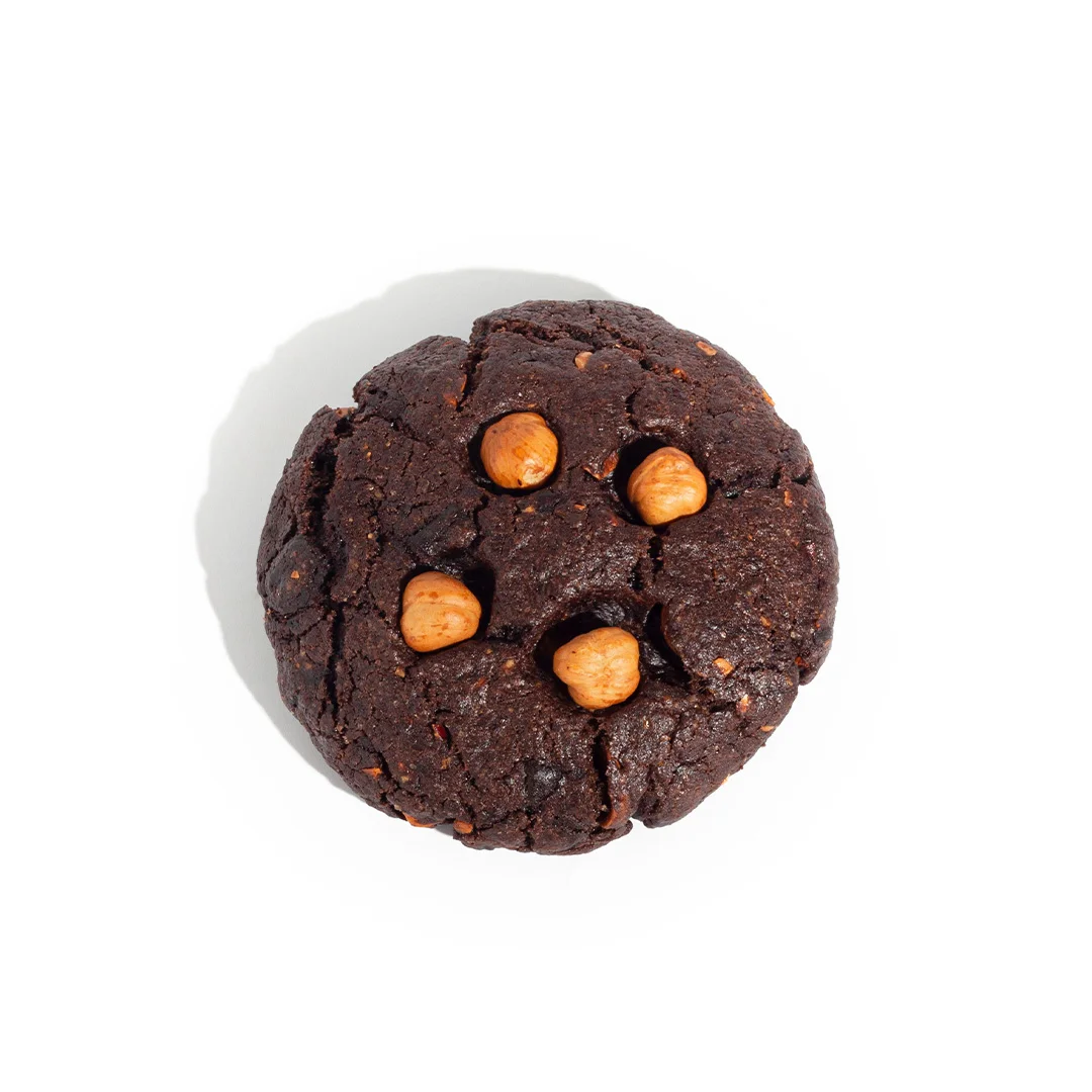 کوکی نیویورکی شکلات و فندق